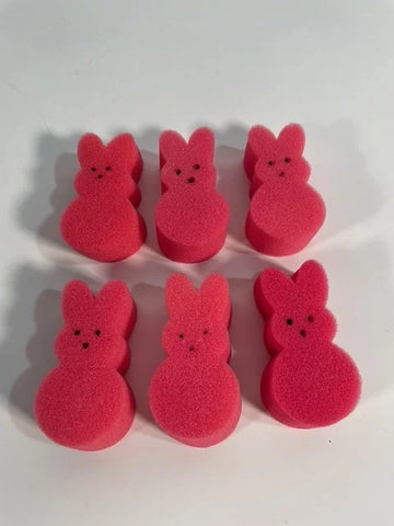 BEEPS ...Sponge Marshmallow Rabbits by Timothy Pressley