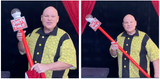 Barry Mitchell Appearing Poles Pole Control Wand Pencil Wood Straw