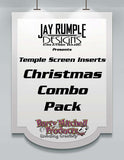 Super Screen Christmas Printable Inserts