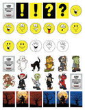 Super Screen Halloween Printable Inserts