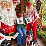Santa's Merry Christmas Book by Sherry Grant