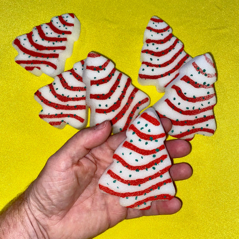 Sponge Christmas Cakes by Timothy Pressley