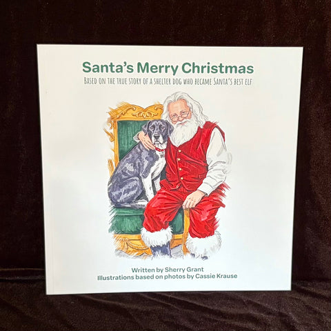 Santa's Merry Christmas Book by Sherry Grant