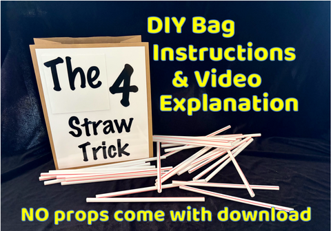 DIY 4 Straw Trick by Barry Mitchell