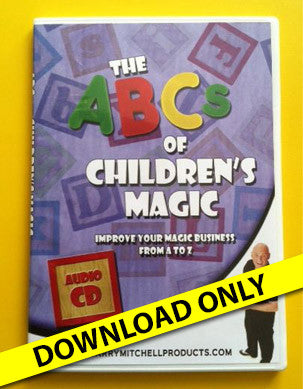 ABCs of Children's Magic – Barry Mitchell Products