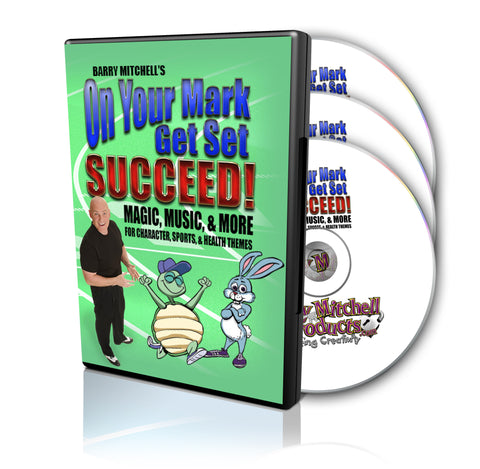 On Your Mark.  Get Set.  Succeed! DVD/CD Package