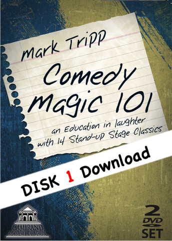 Mark Tripp's Comedy Magic 101 DVDs